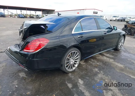 2015 Mercedes-Benz S 550 из США, поврежденный, VIN WDDUG8CB6FA191294